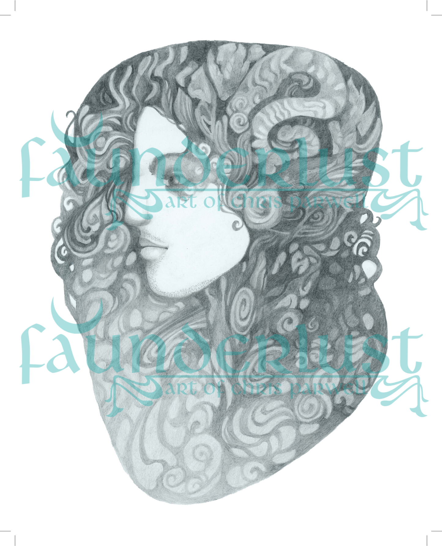 Pan Faunderlust Deity Art Print