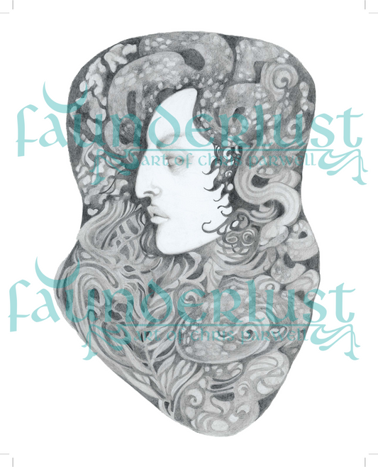 Medusa Faunderlust Deity Art Print