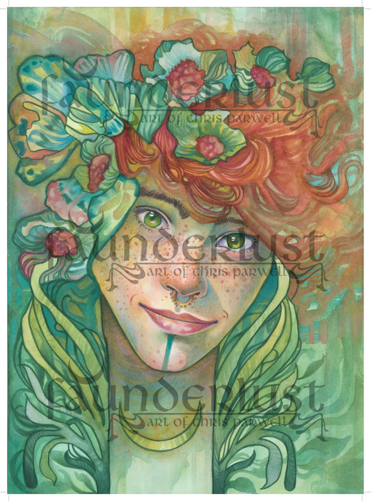 Puck Faunderlust Watercolor Art Print