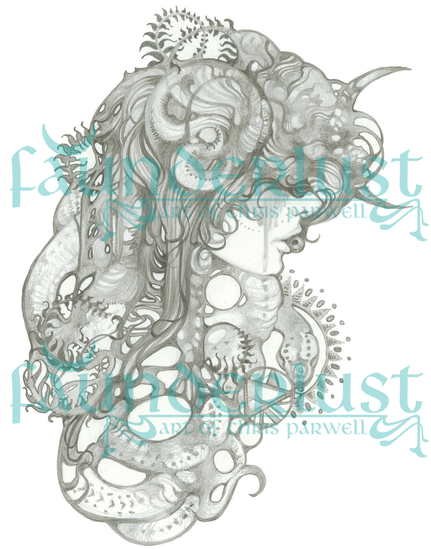 The Witch Faunderlust Art Print